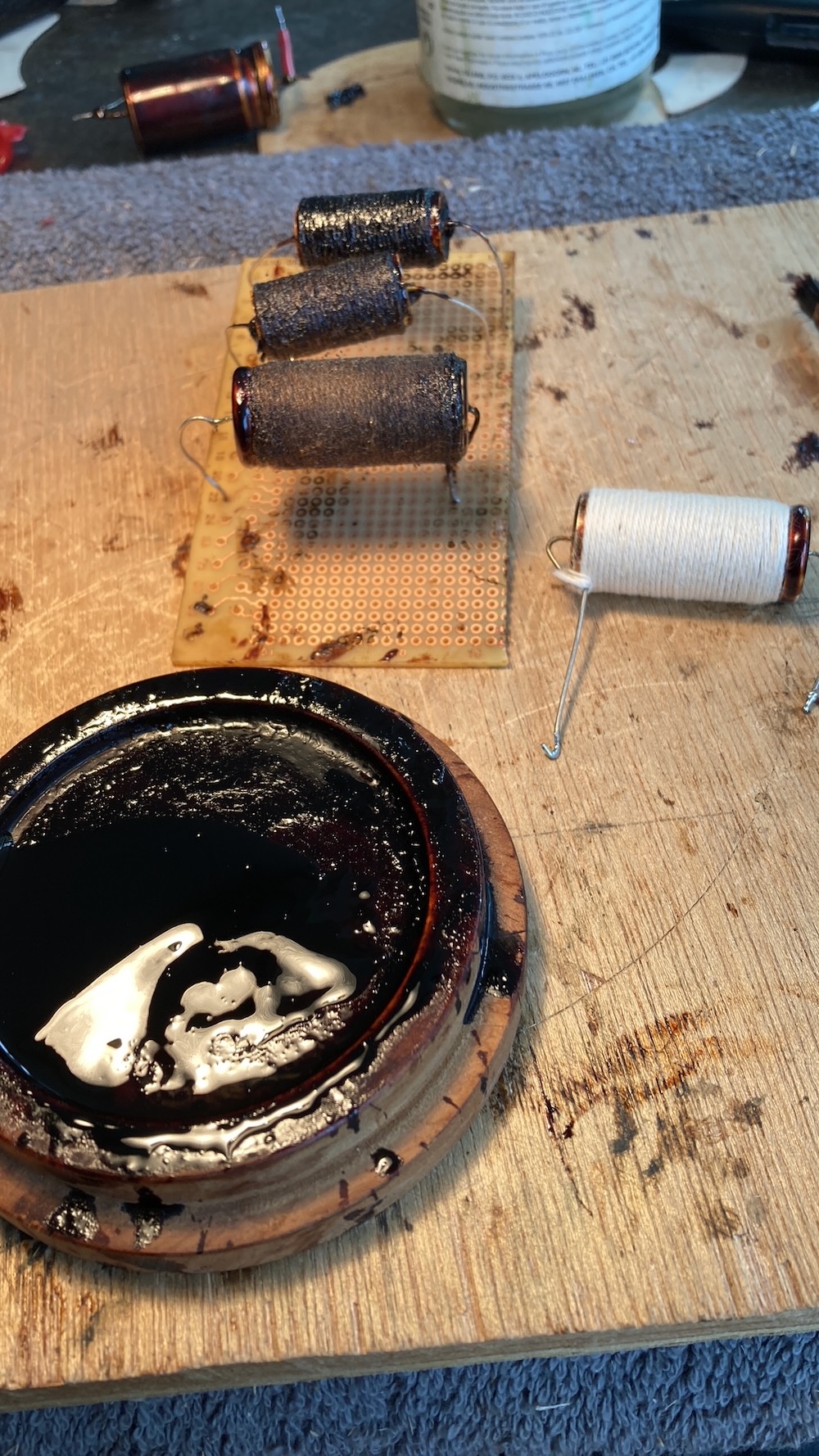 Urushi coupling caps